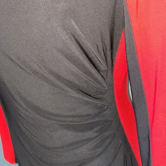 Chaps Coloblock Sheath Dress, 12 - Picture 5 of 8